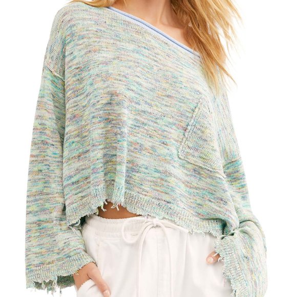 Free People Sweaters - Free People Prism Space Dye Knit Pullover S